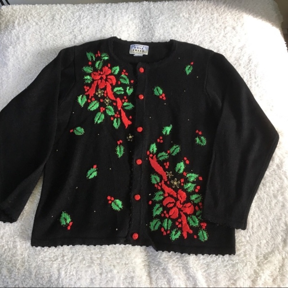 $9 SALE! ❤️😊🎄Cove Creek Christmas Sweater Sz L